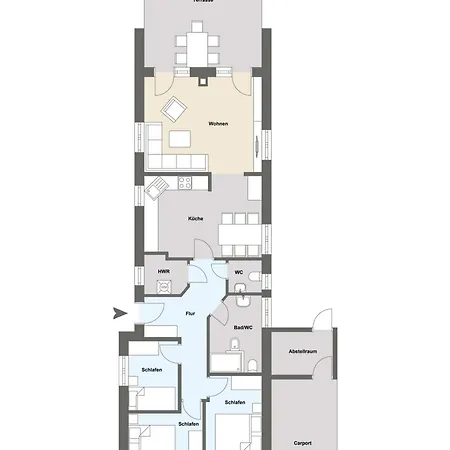 Kurs Nordost Ferienhaus *